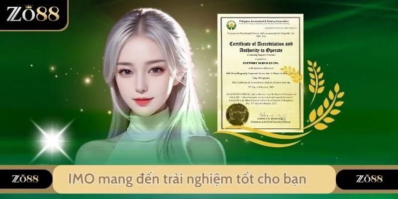 Giấy Phép Hoạt Động Zo88 - Bằng Chứng Cho Sự Uy Tín